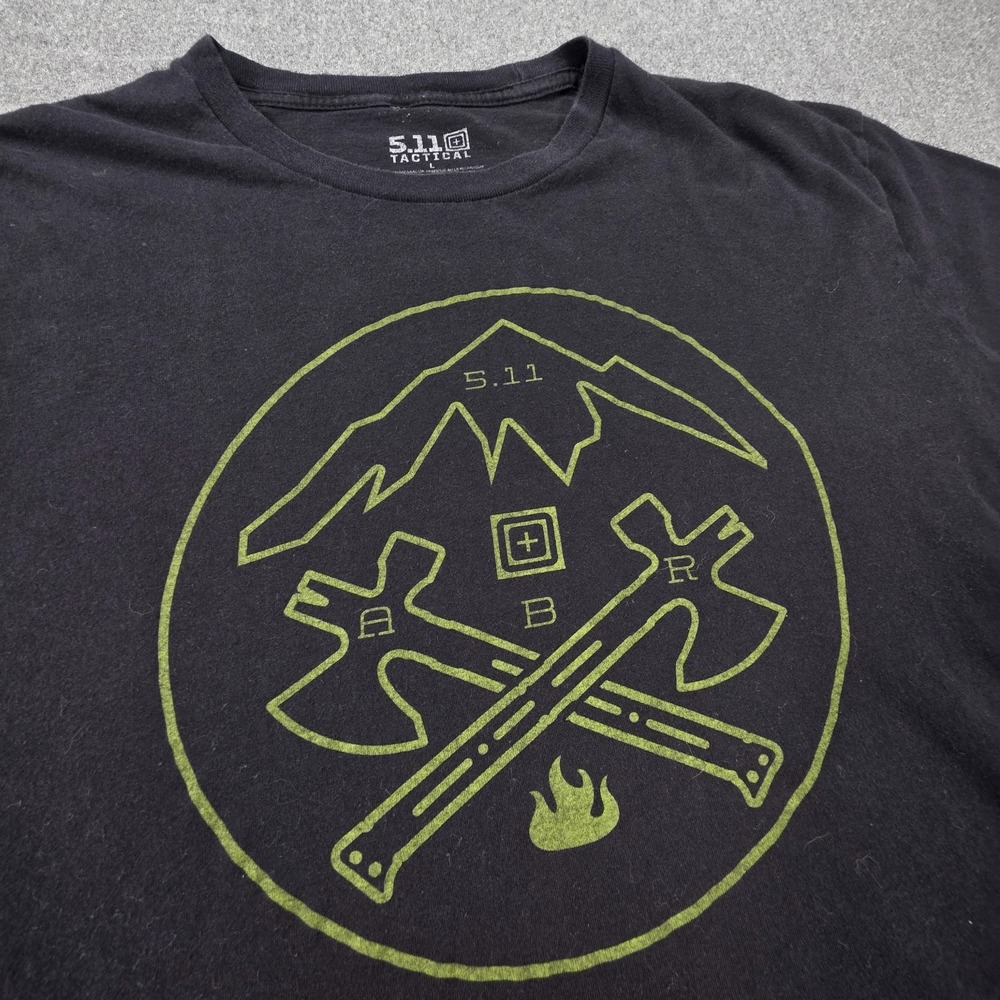 5.11 Tactical Shirt Mens Large ABR‎ Graphic Mountain Short Sleeve Tee